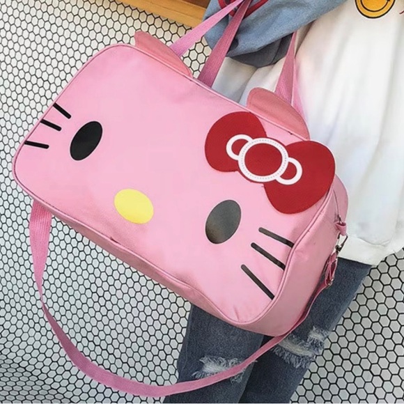Sanrio Hello Kitty Fashionable Travel Duffle Bag - NEW - Picture 5 of 8